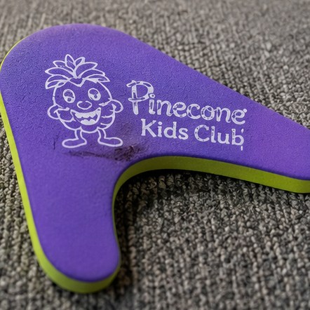 Foam indoor boomerang