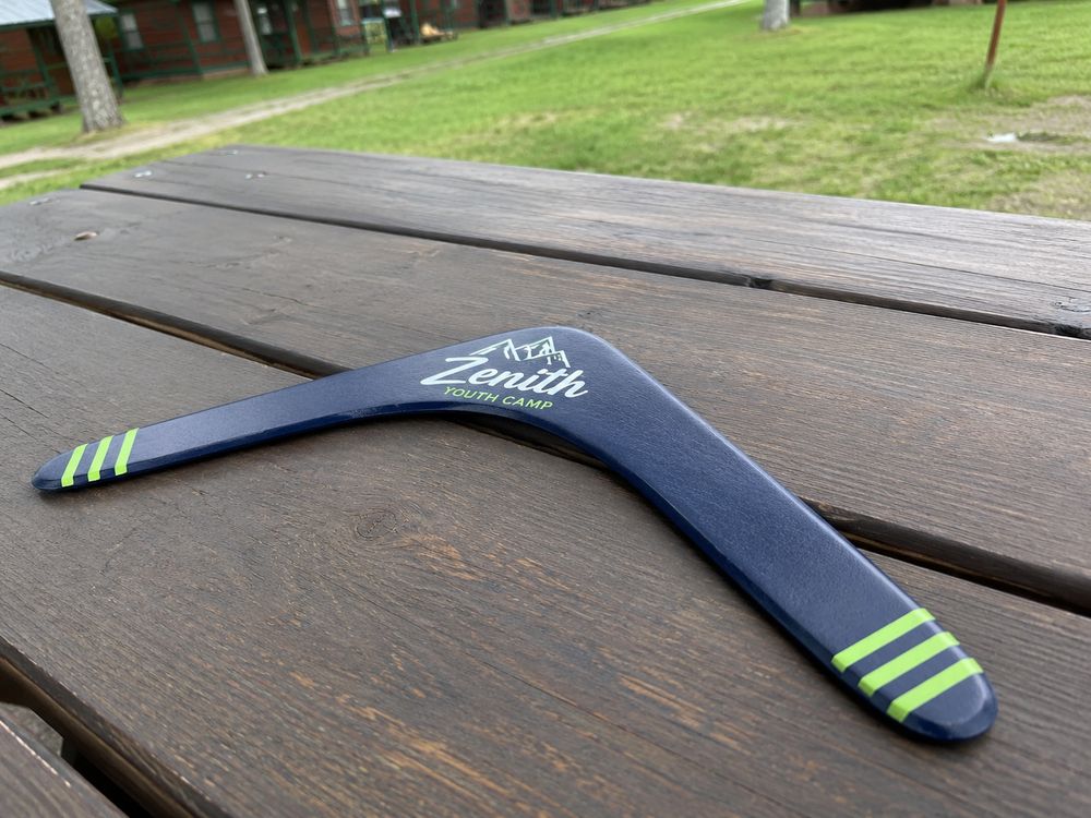 Personalized boomerangs — customer photo